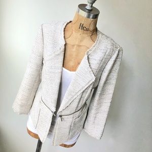 Light Tweed Blazer
